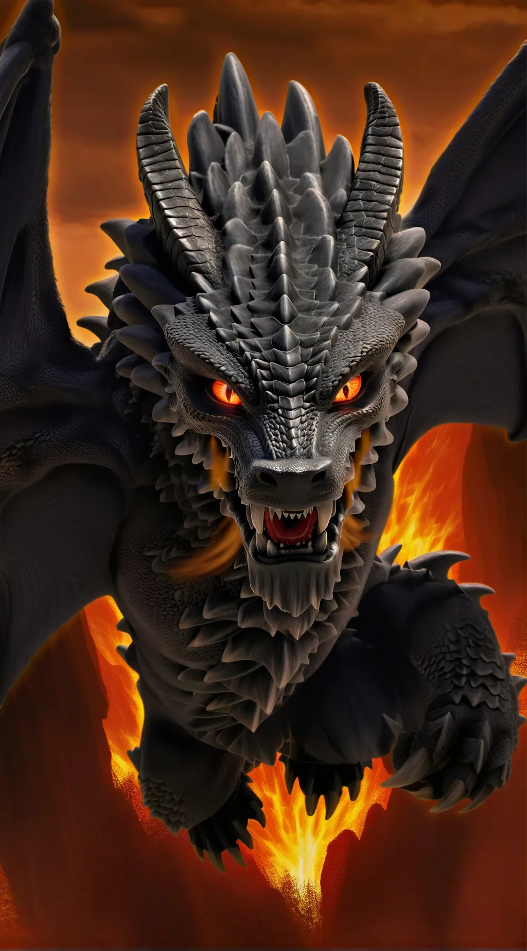 ai character: EnderDragon background