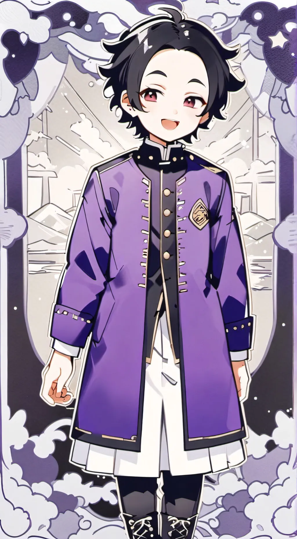 ai character: Forsaken background