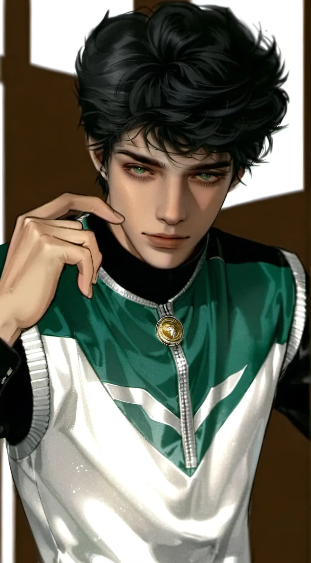 ai character: luis  background