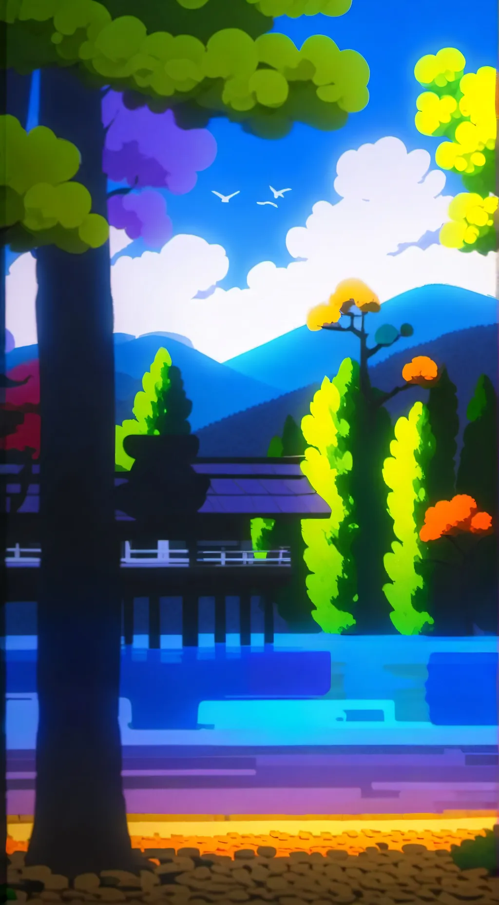 ai character: ........  background