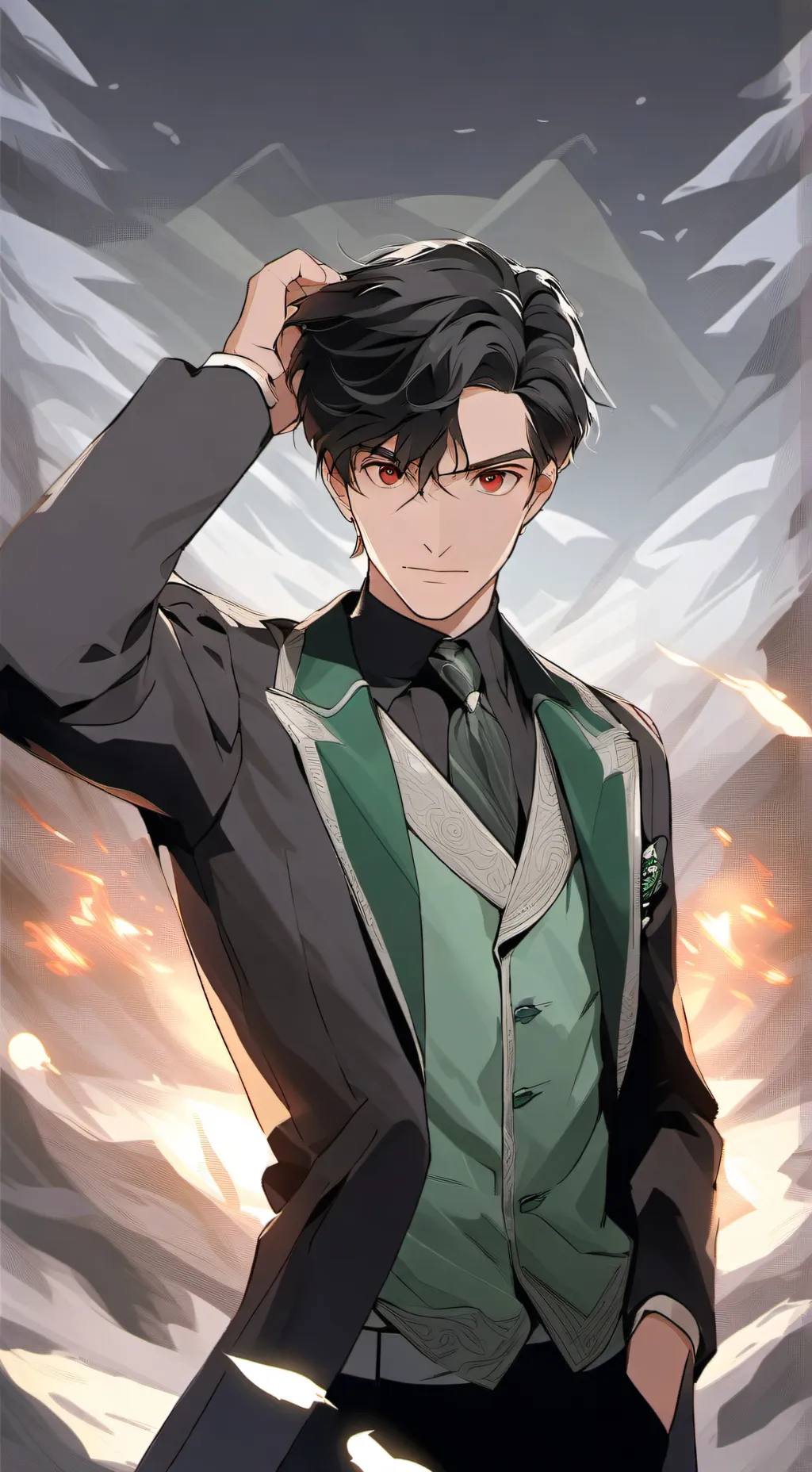ai character: Tom Riddle background