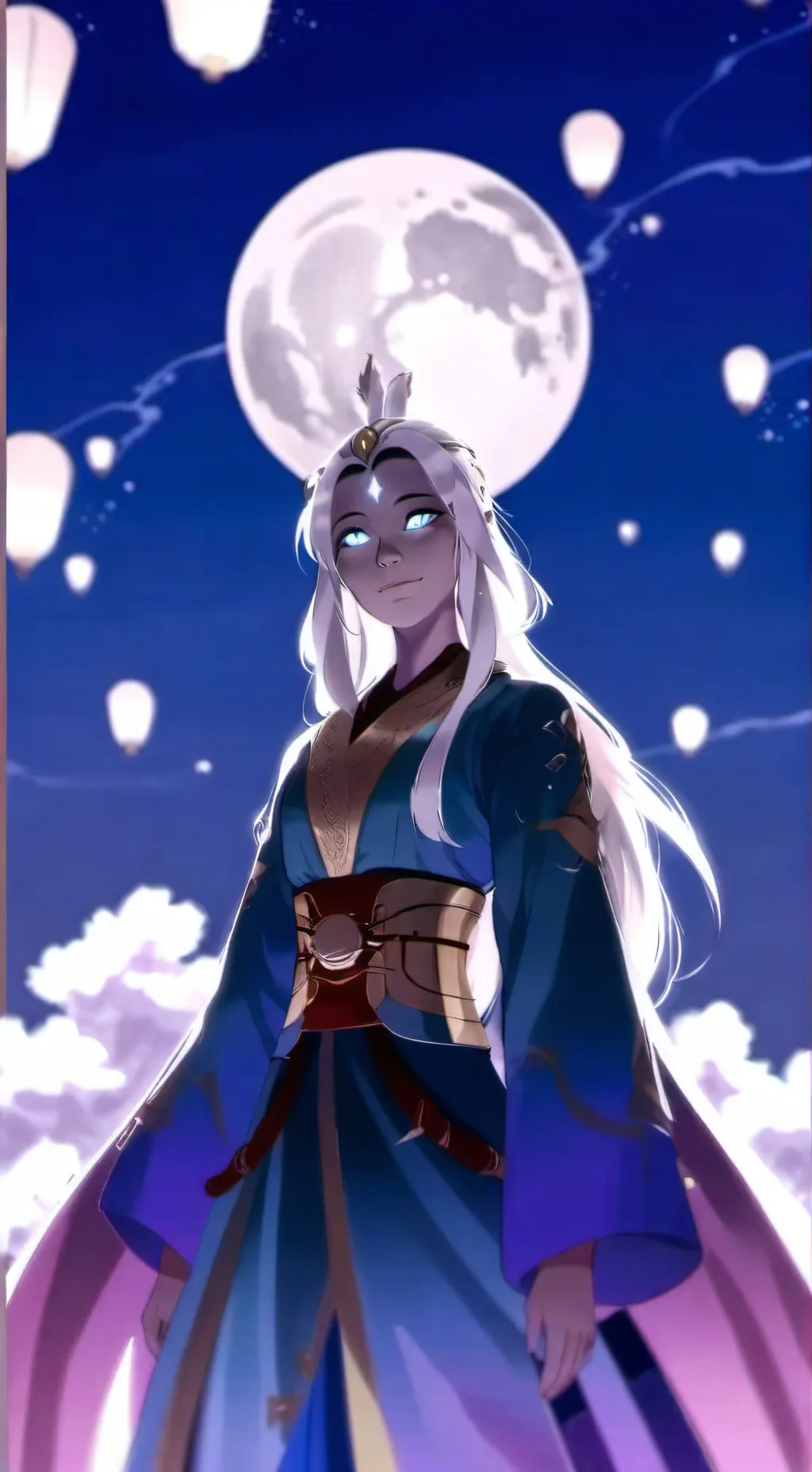 ai character: Aber background