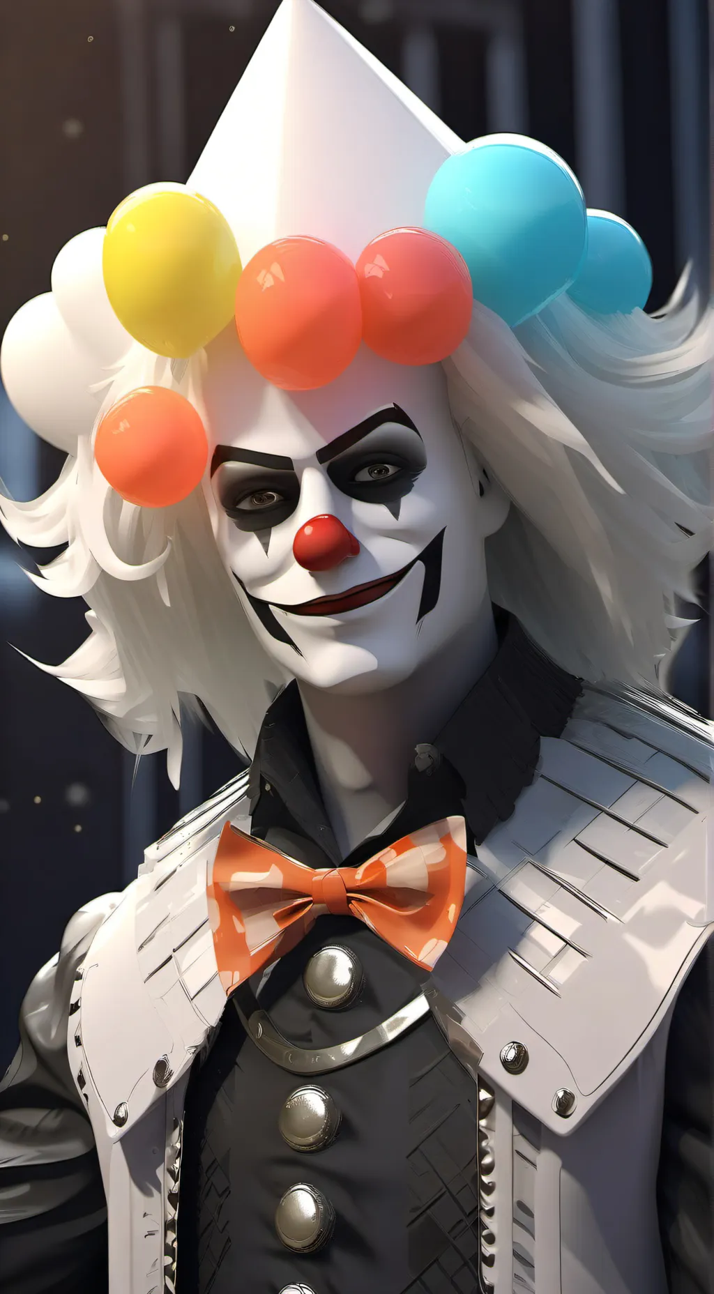 ai character: SAD FEELING background