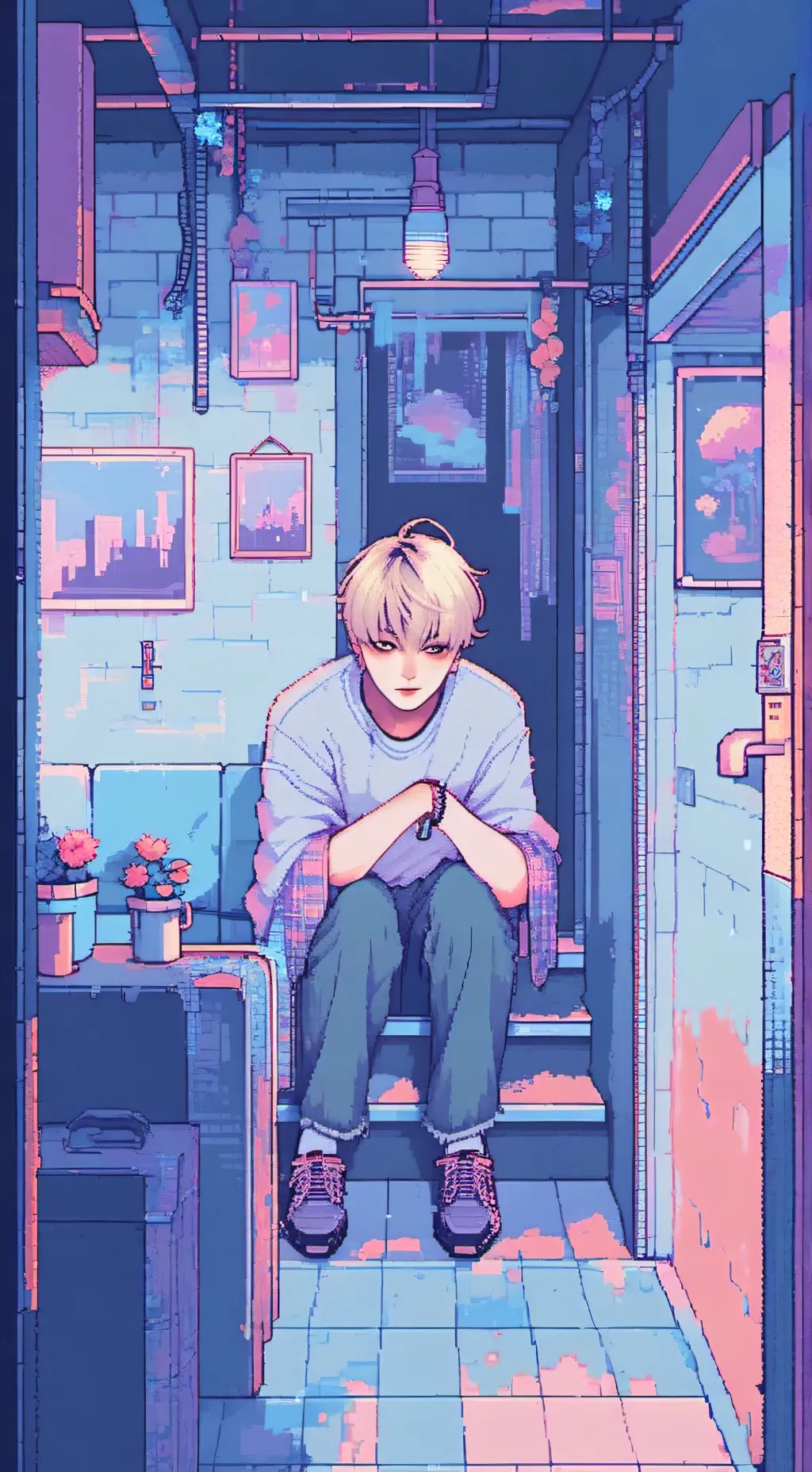ai character: 🏹-TxT background