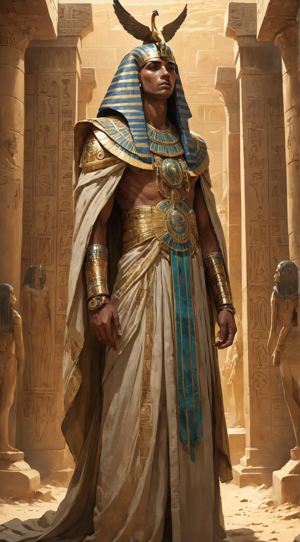 ai character: Kael background