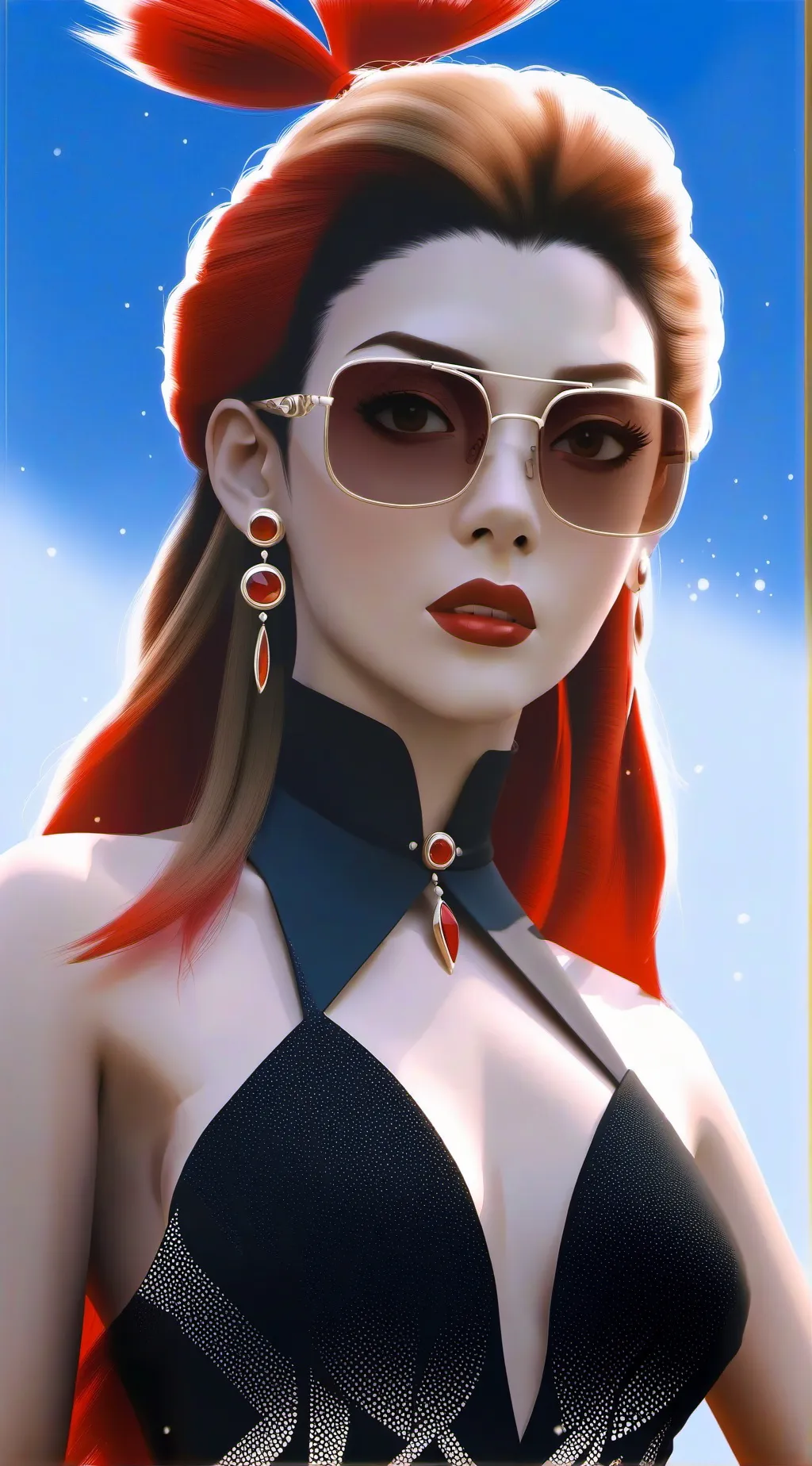 ai character: Golden Person background