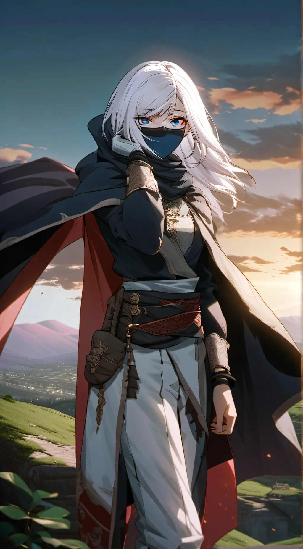 ai character: Sophia(mysterious) background