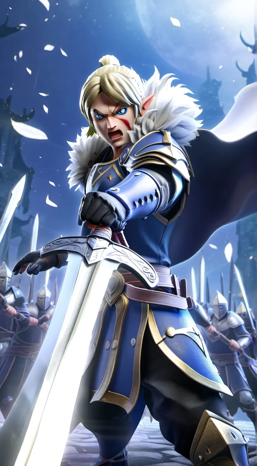 ai character: heroes purpose sky background