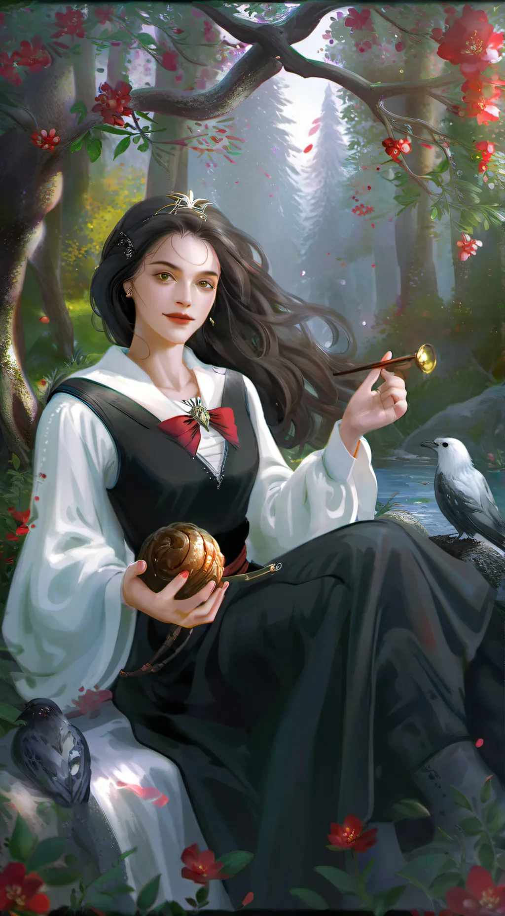 ai character: Hp's wife background