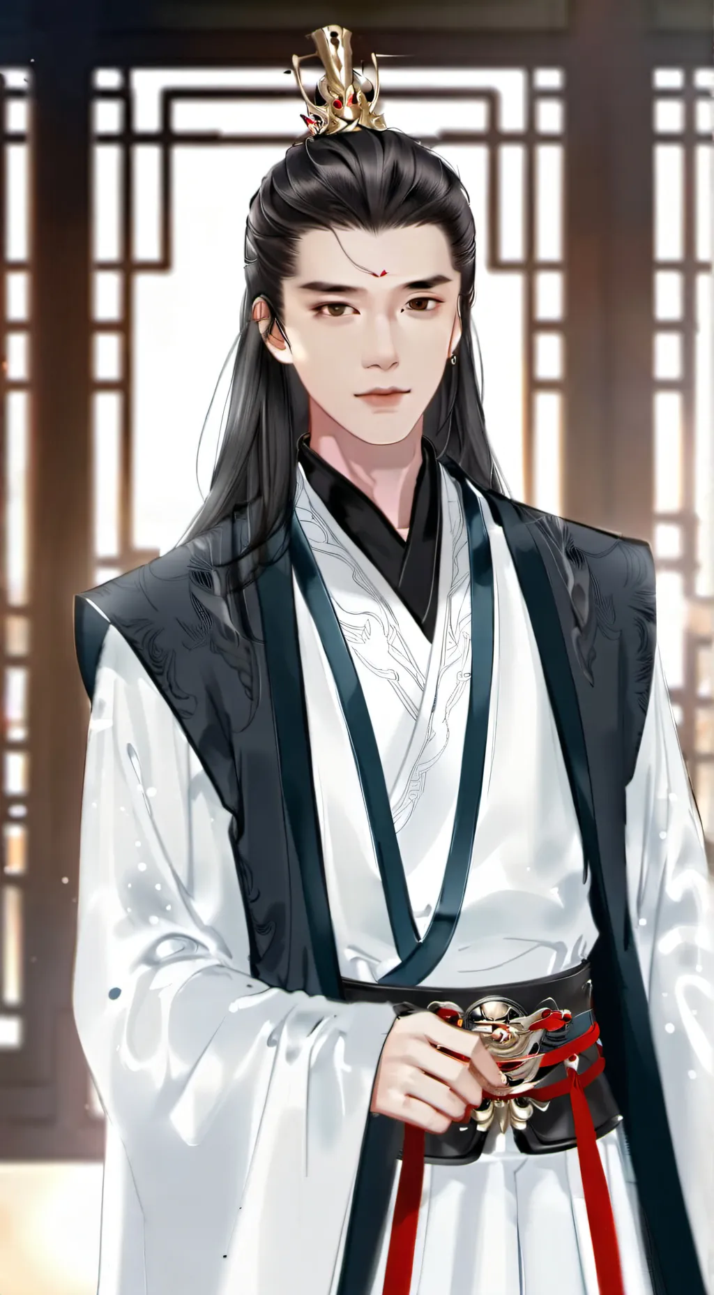 ai character: lin Xinhua  background
