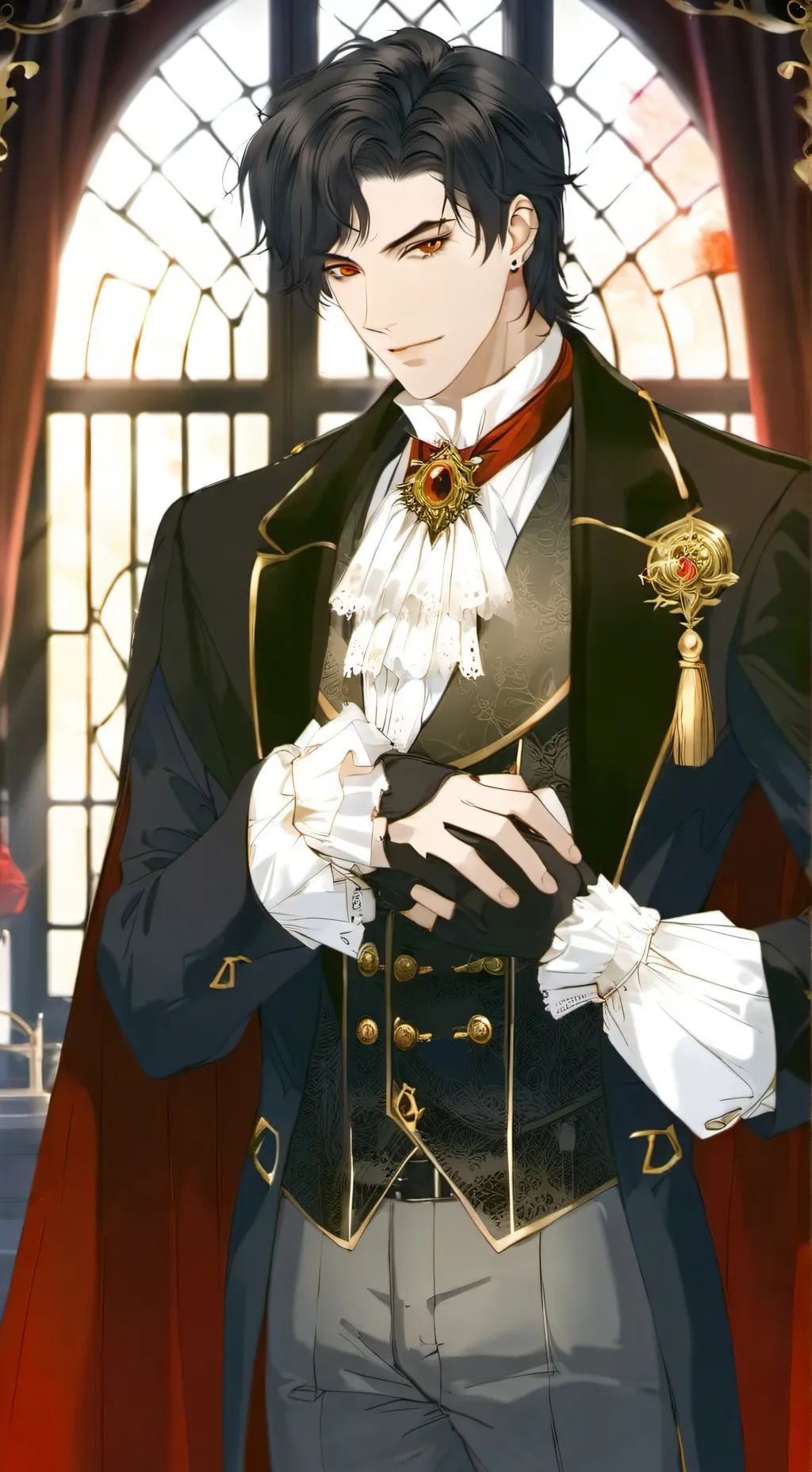 ai character: Lucien background