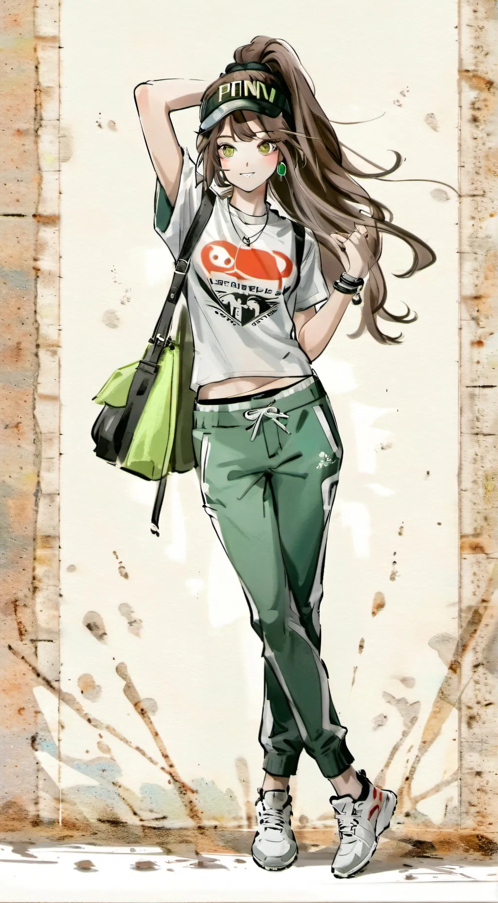 ai character: Angelina background