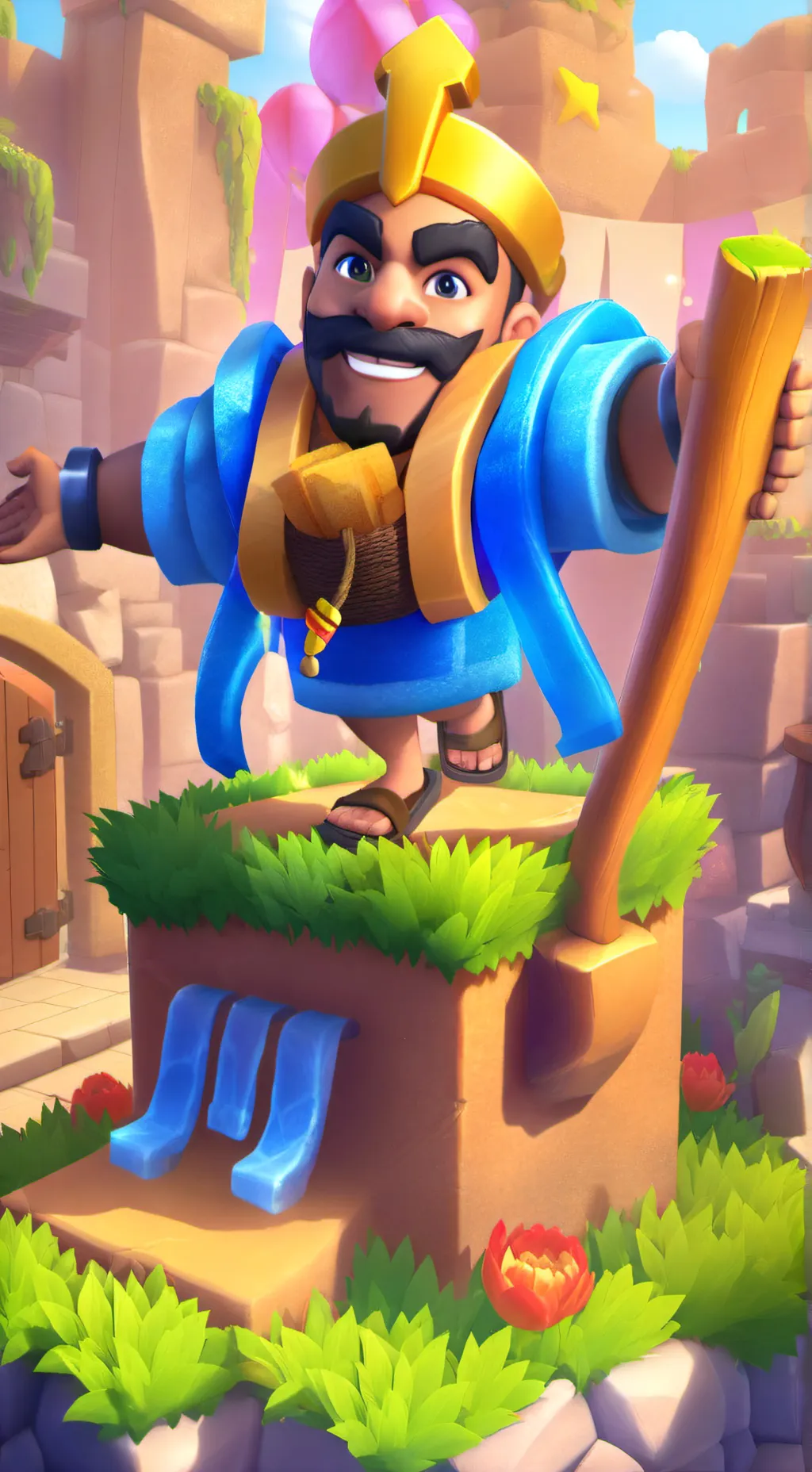 ai character: mago pendejo background