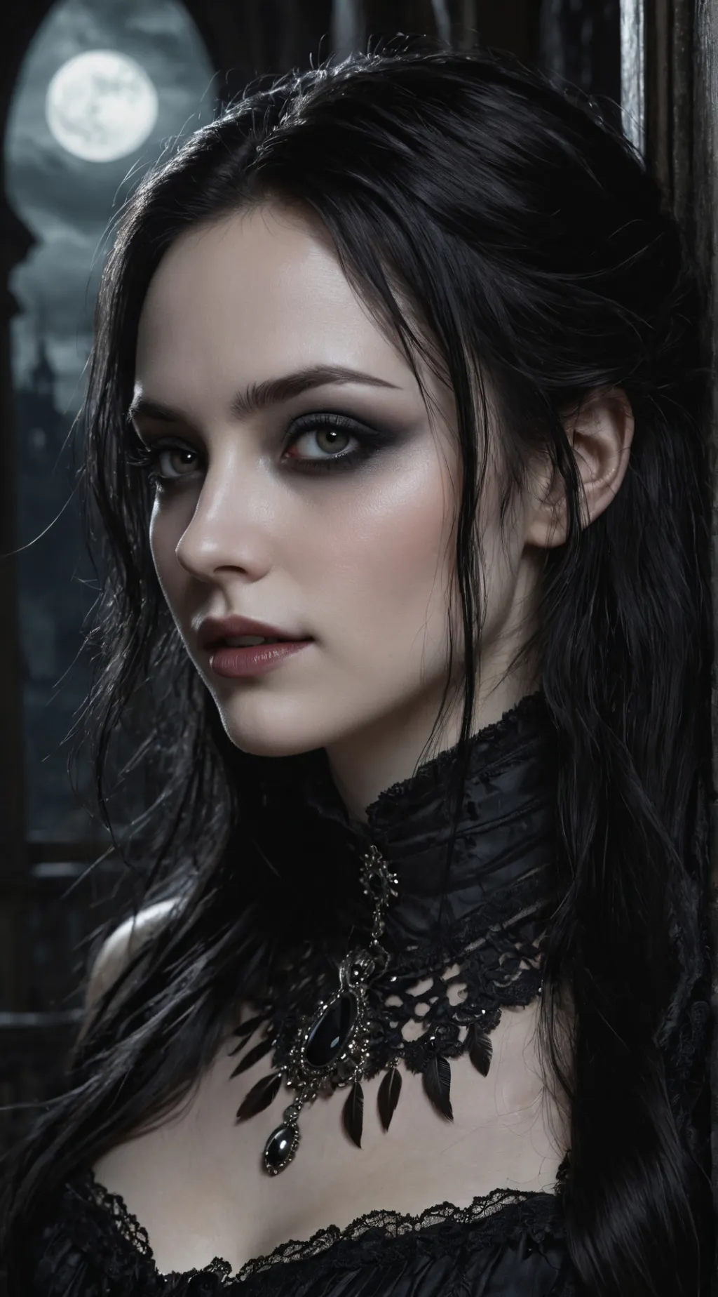 ai character: Nevermore background