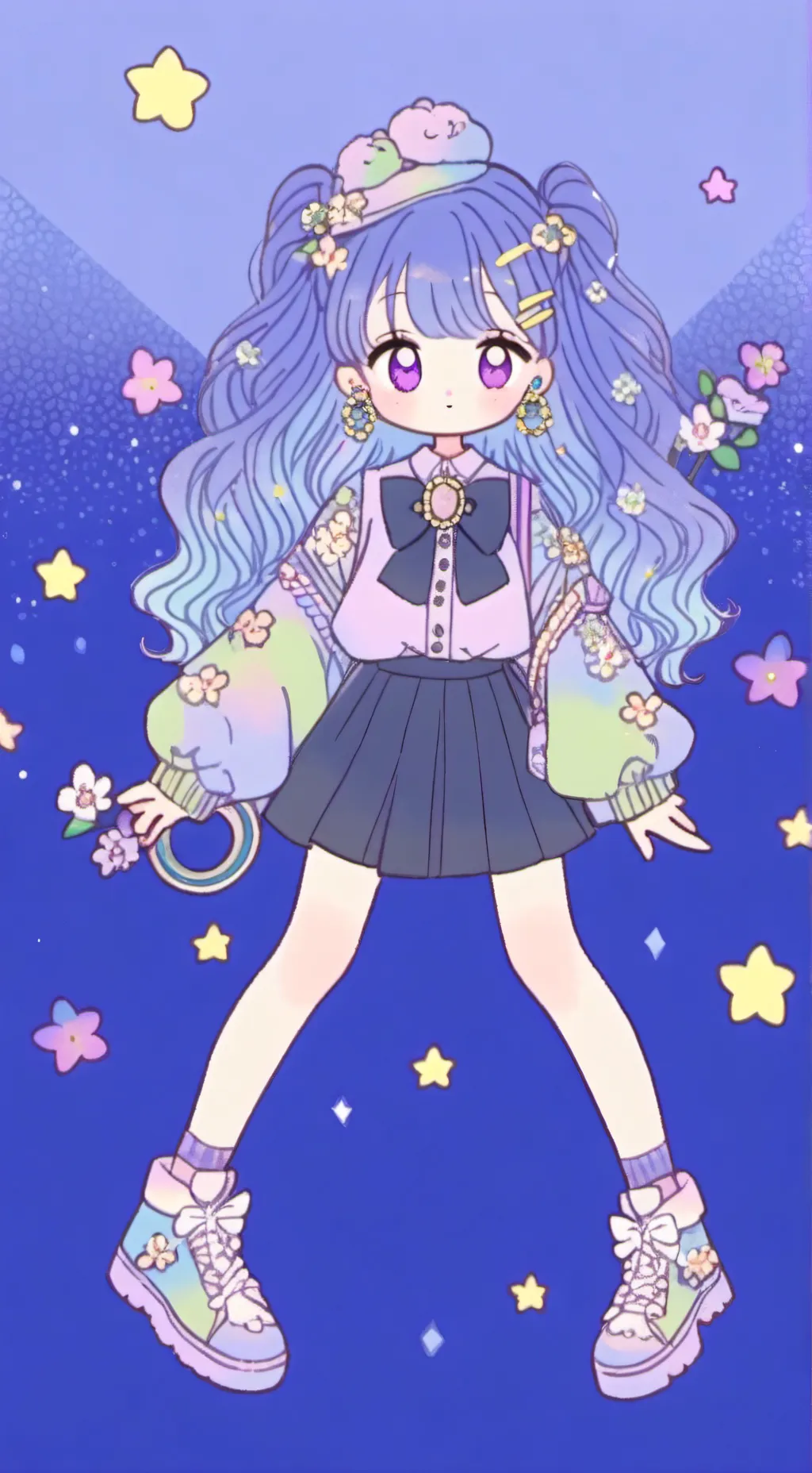 ai character: C00LKIDD background