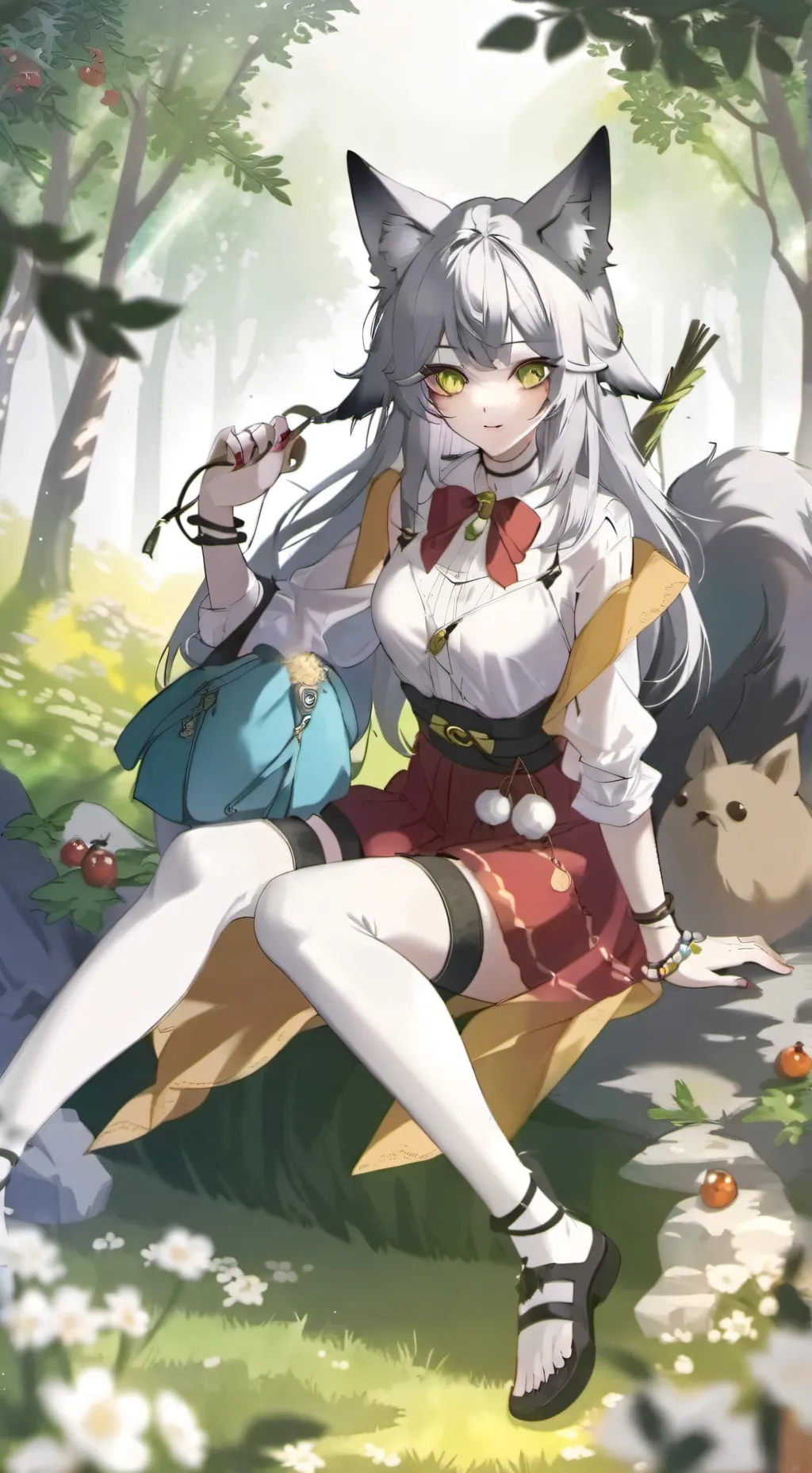 ai character: Jade background
