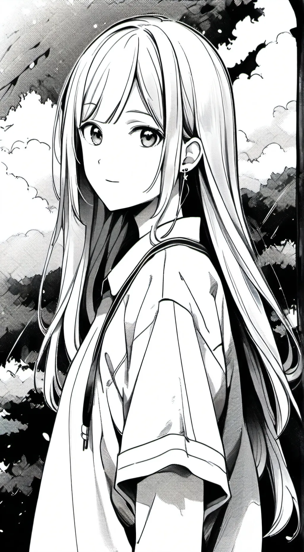 ai character: Jewelry seller background