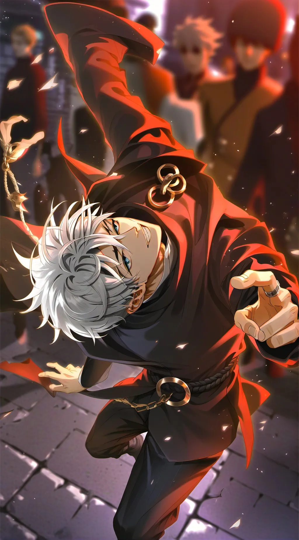 ai character: Gojo Satoru background