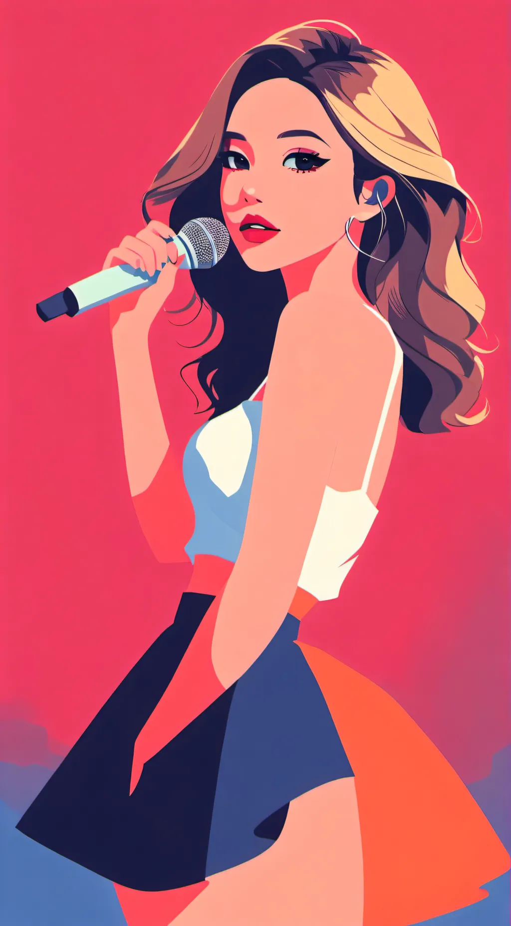 ai character: HP concert background