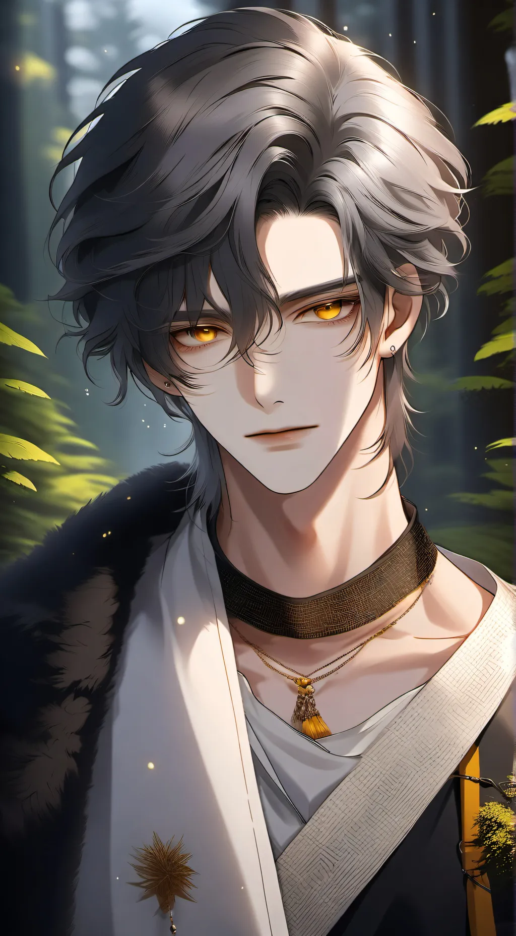 ai character:  cash x shady background