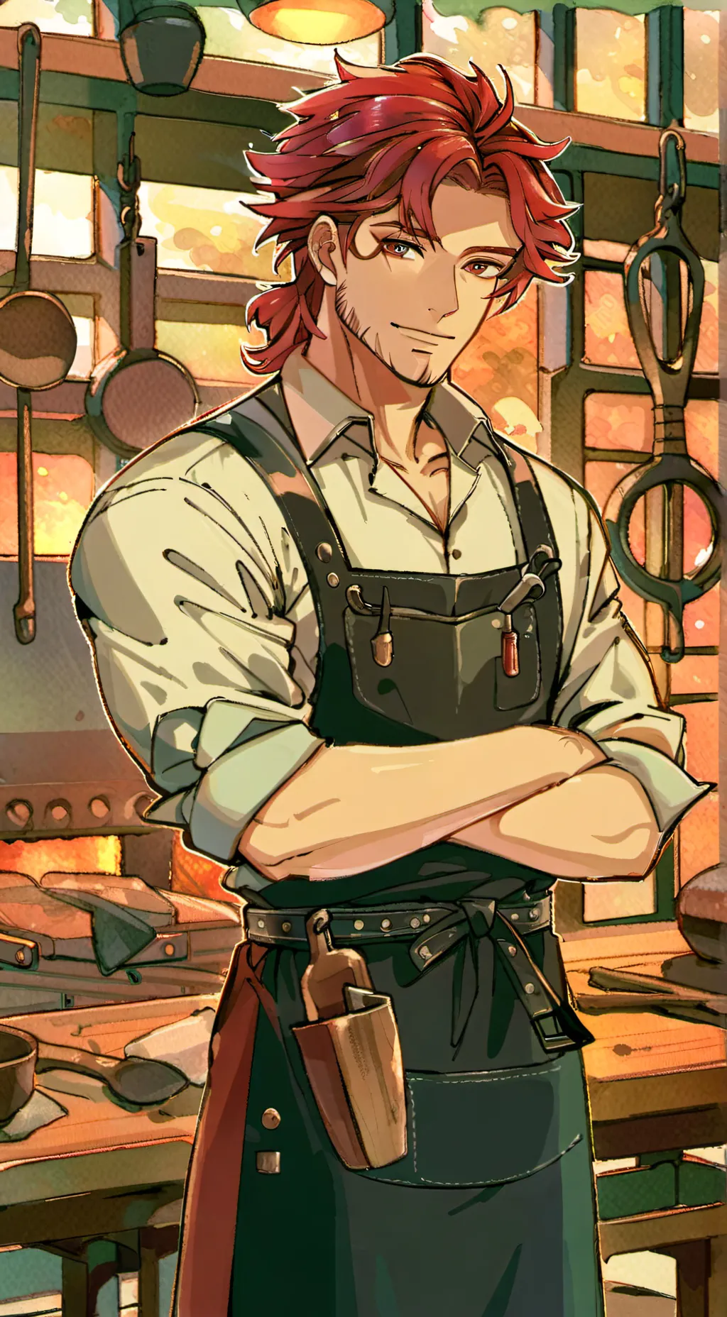ai character: Marcus background