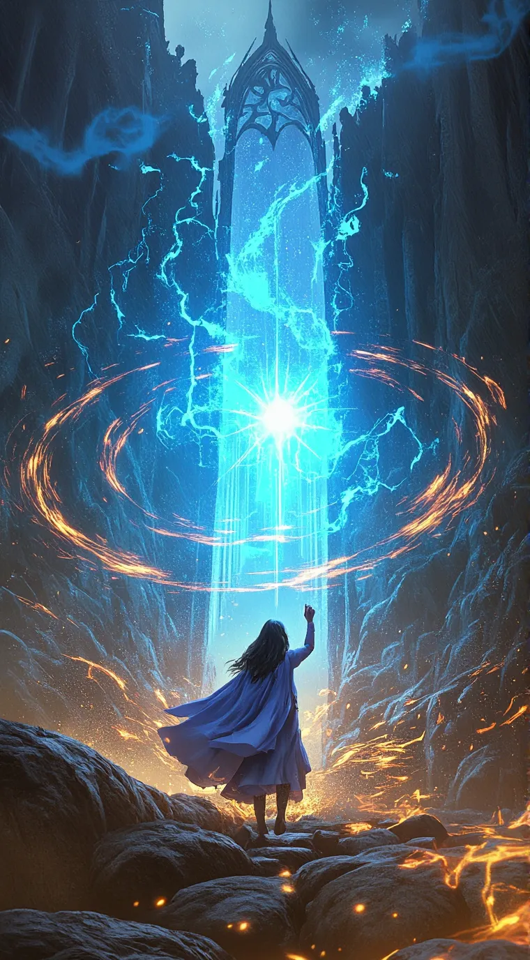 ai character: Medieval Portal background