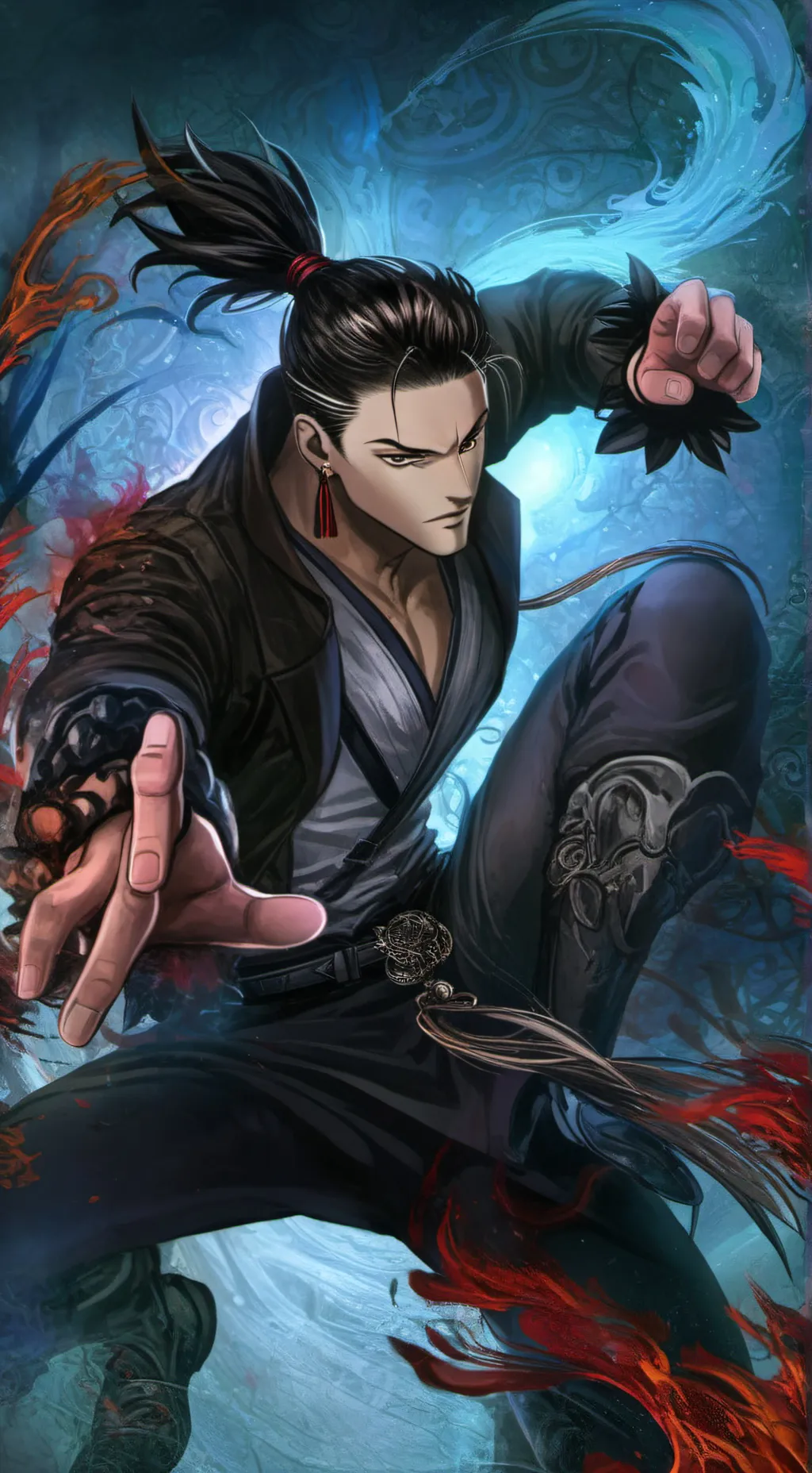 ai character: Shoki Zentaou background