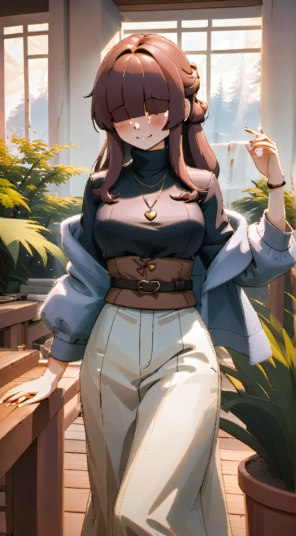 ai character: alleah background