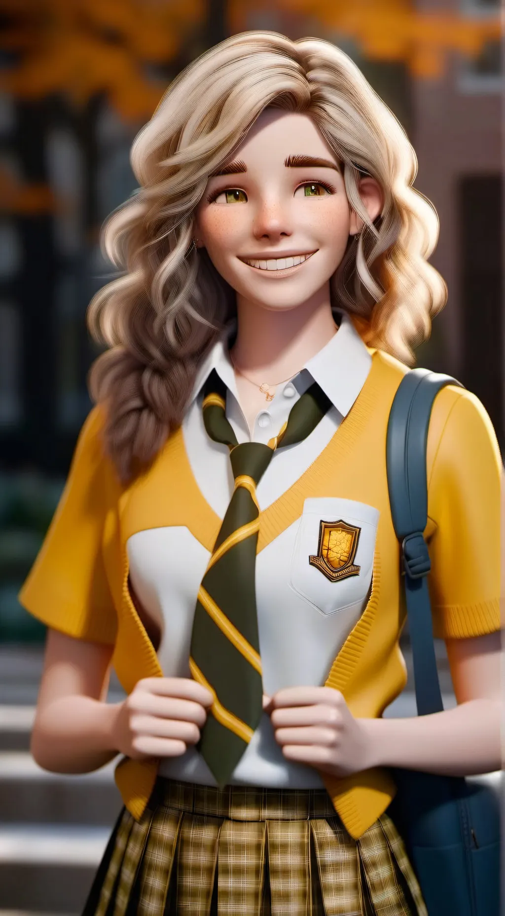 ai character: Heather McNamara background