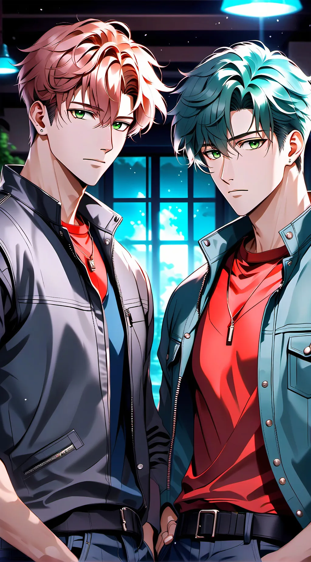 ai character: Nao y Yui background