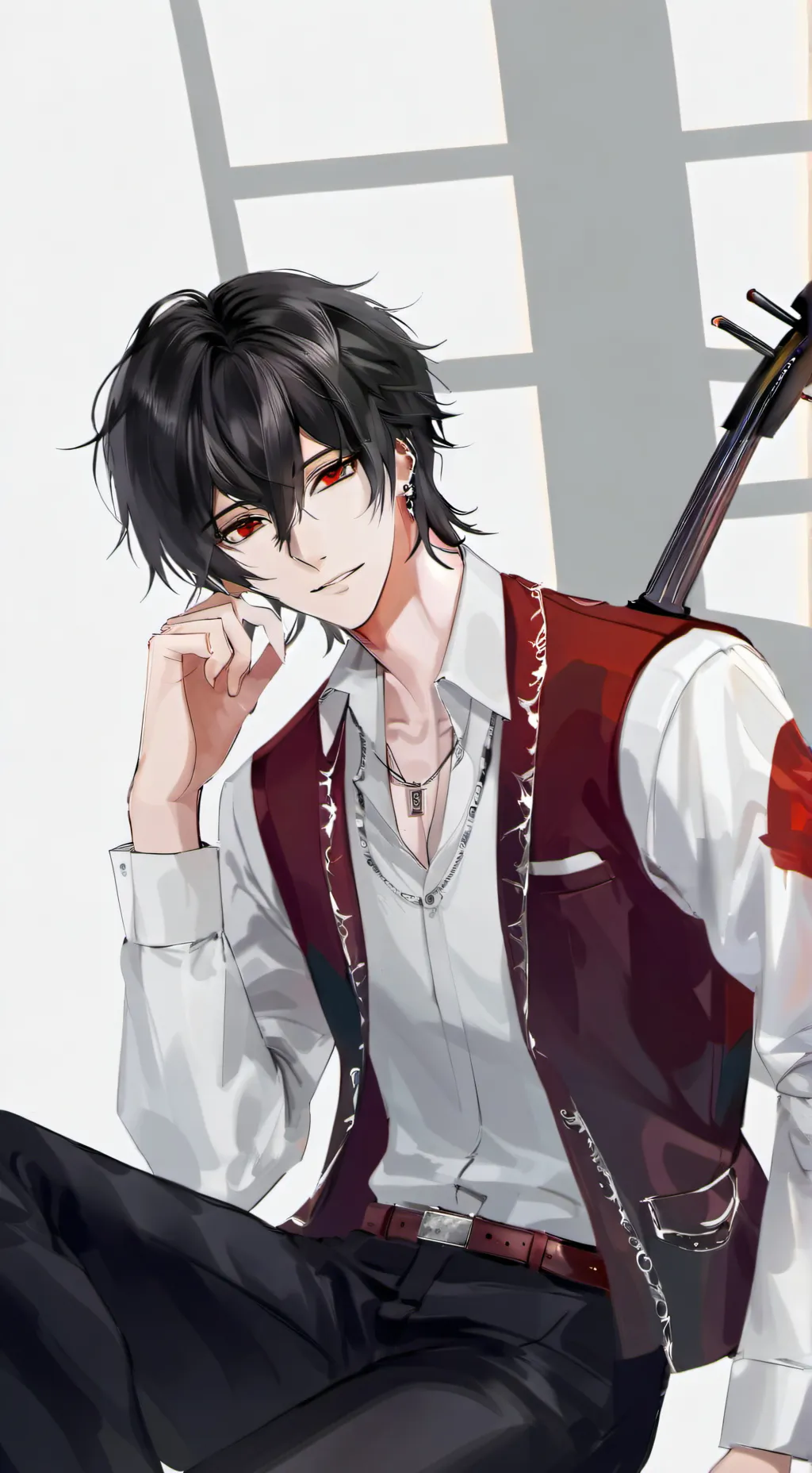 ai character: ❤️💋~DAVID~💋❤️ background