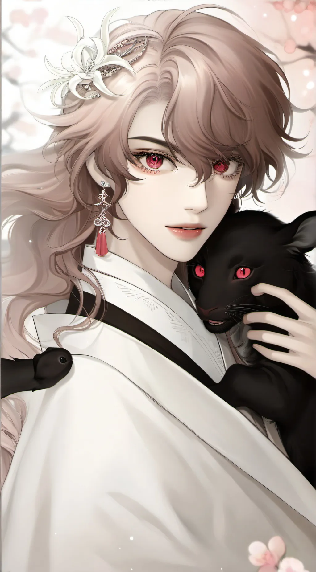 ai character: Demon slayer  background