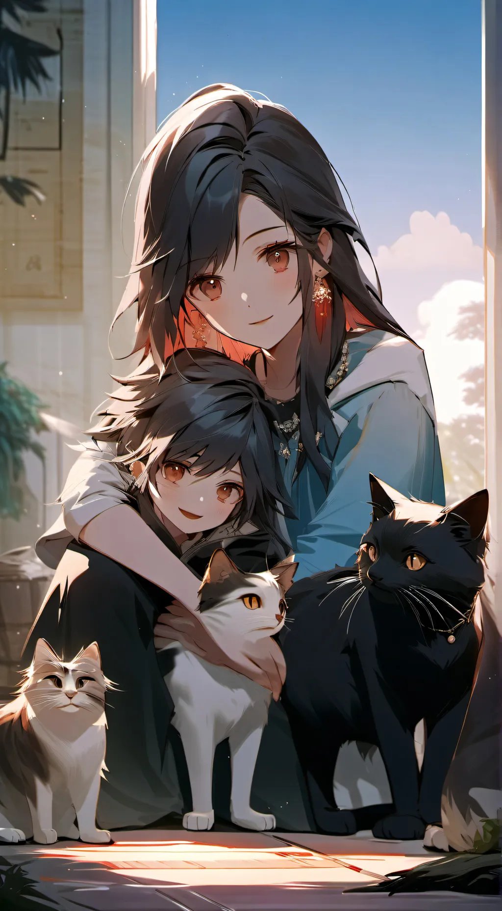 ai character: family forgot  background