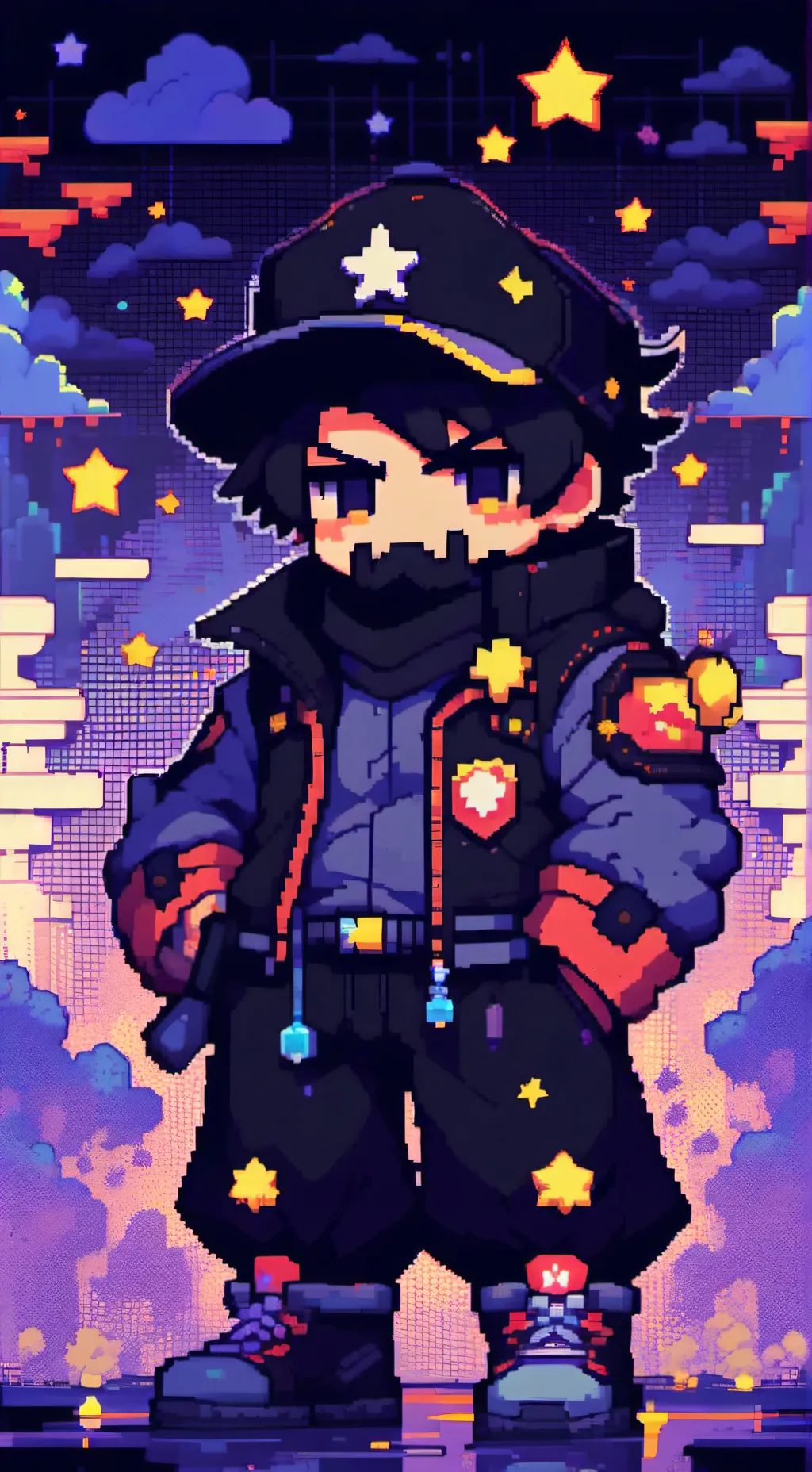 ai character: brawl Star  background