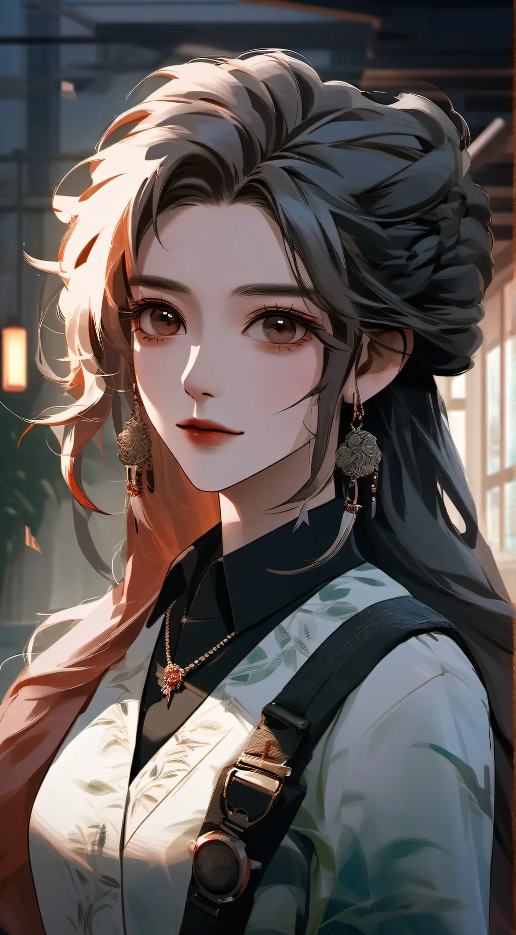 ai character: demon slayer 😏 background