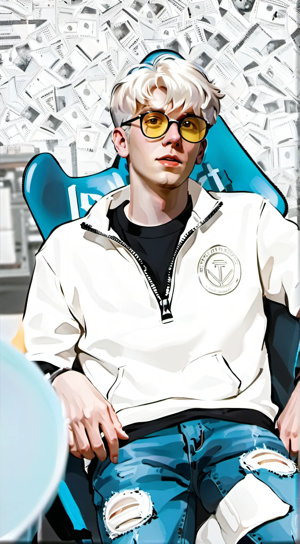 ai character: Ethan Nestor background