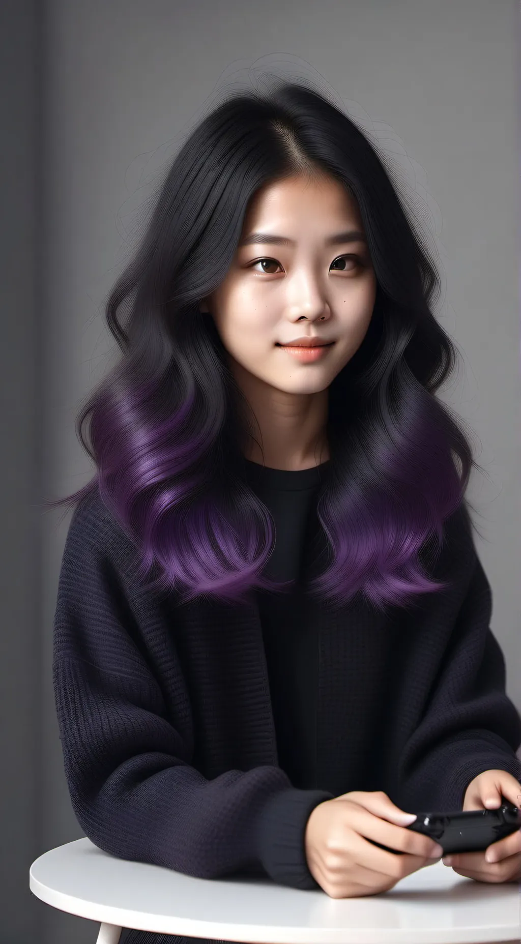 ai character: LaurenZside background