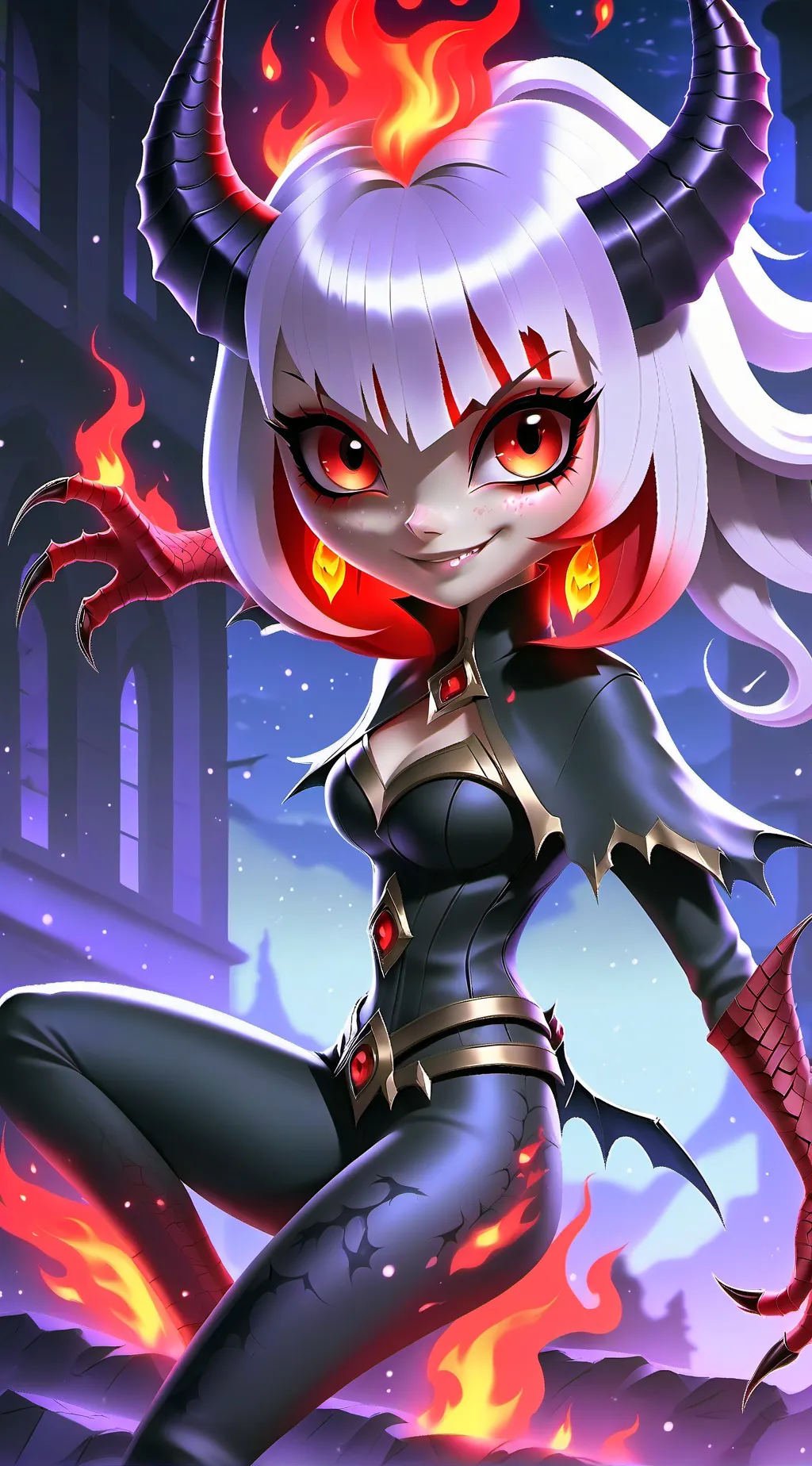 ai character: valiva background