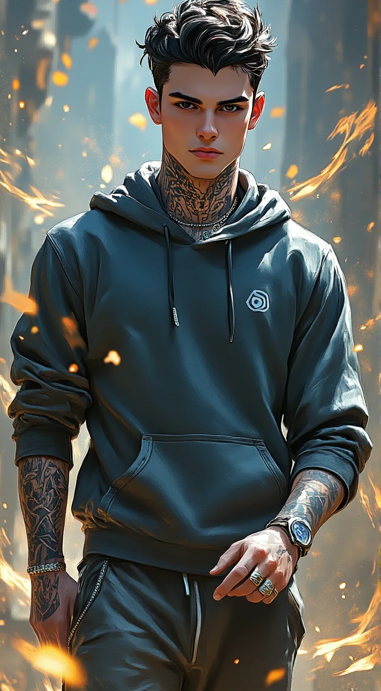 ai character: Blade Johnson background