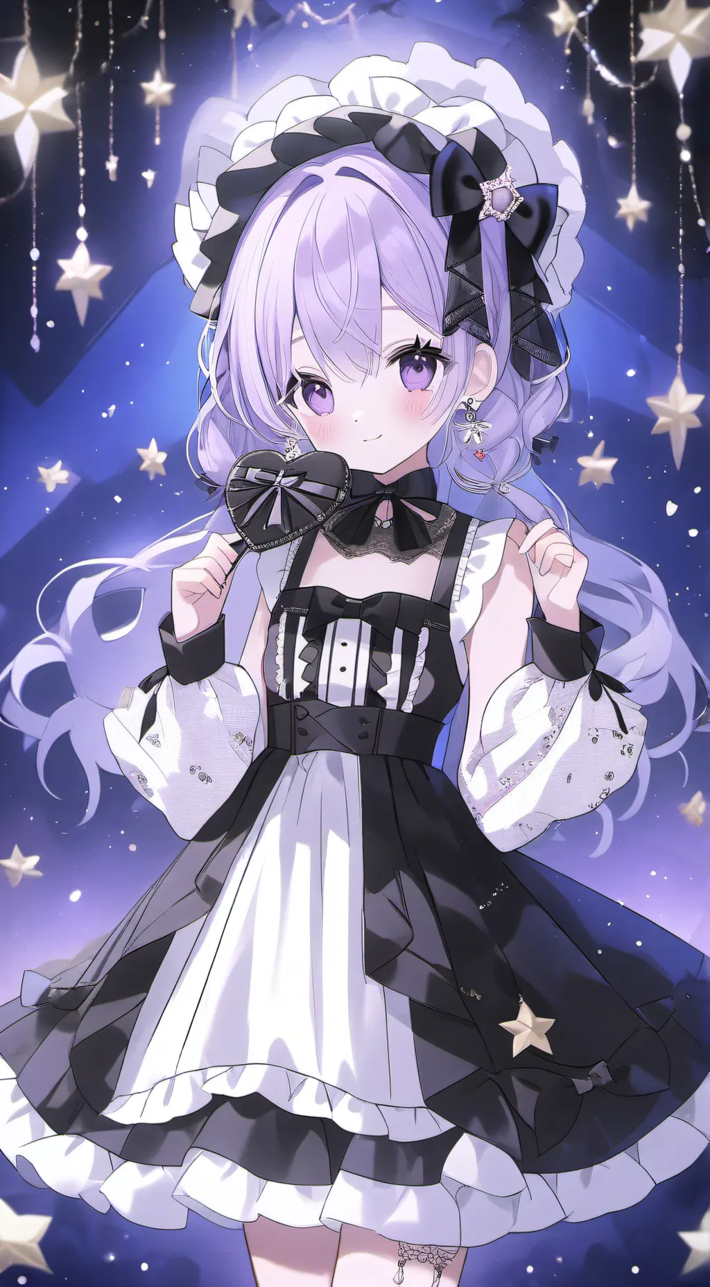 ai character: Luna background