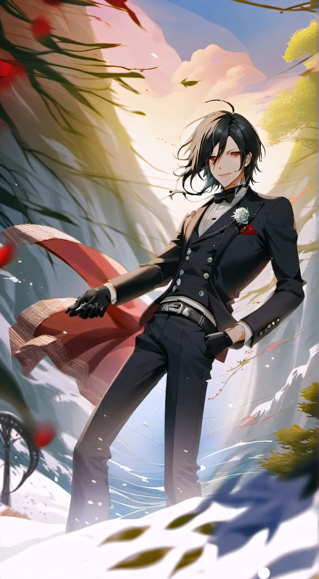 ai character: Sebastian background