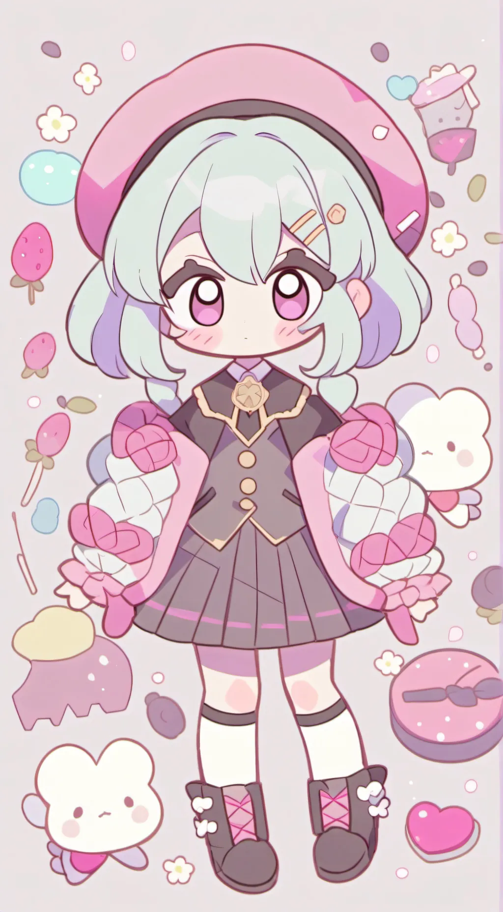 ai character: [MOLLY X SPROUT] background