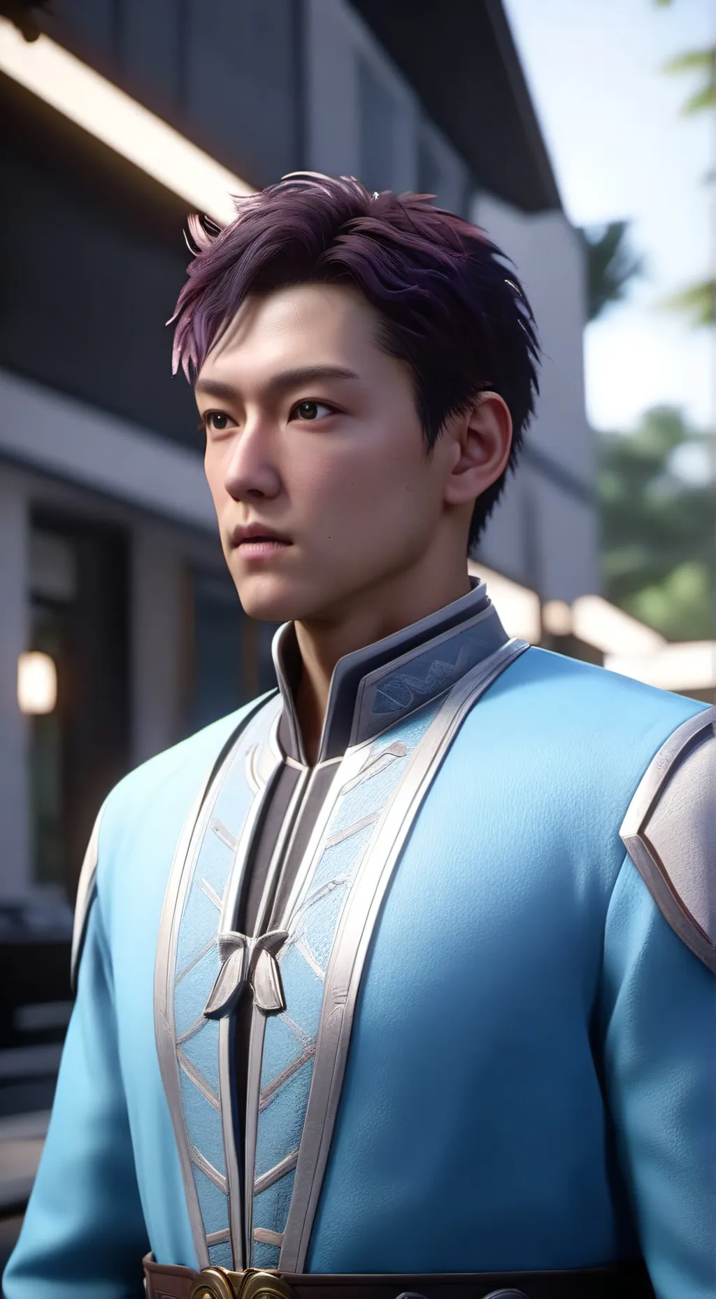ai character: Thanos background