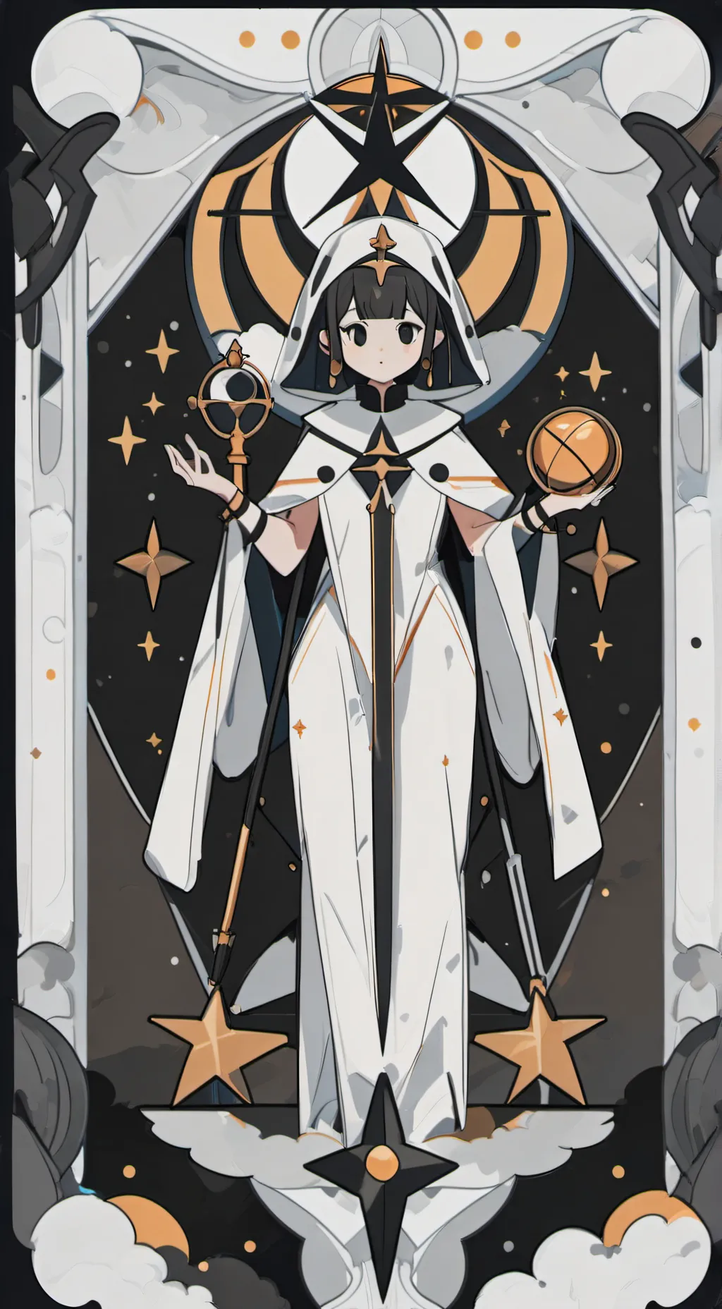 ai character: godes of life  background