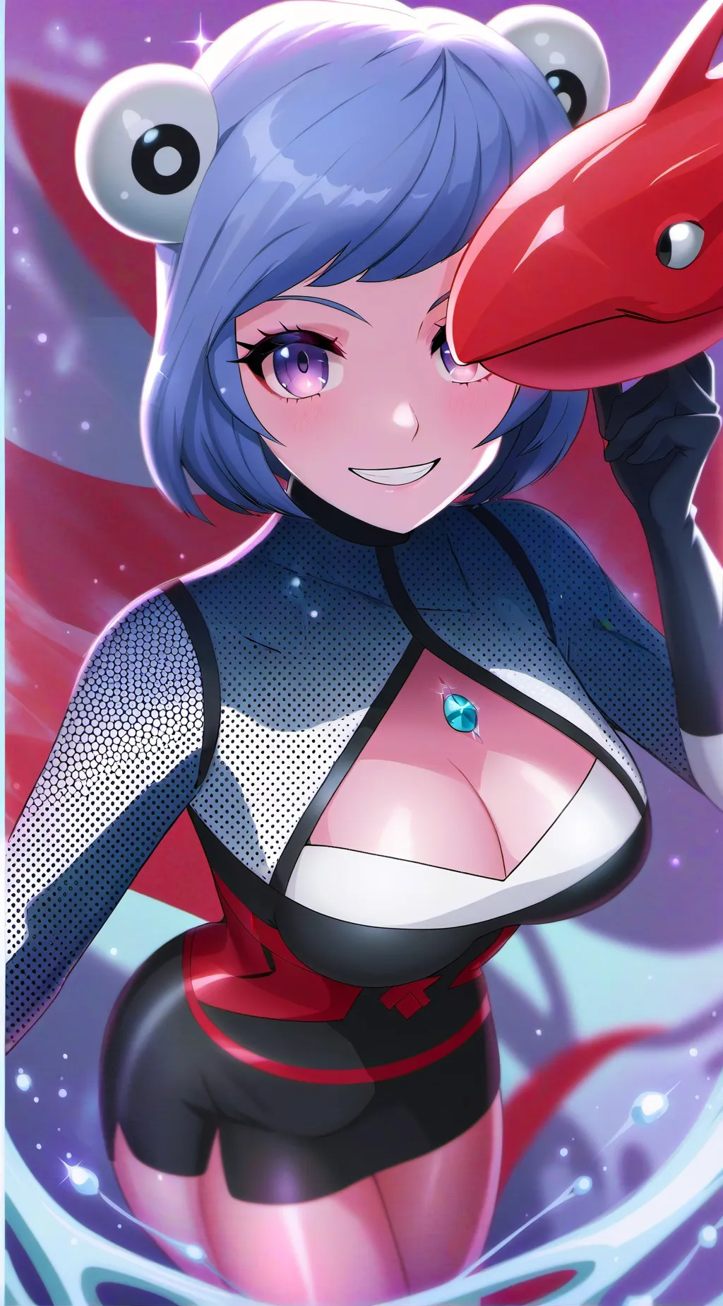 ai character: sandy background