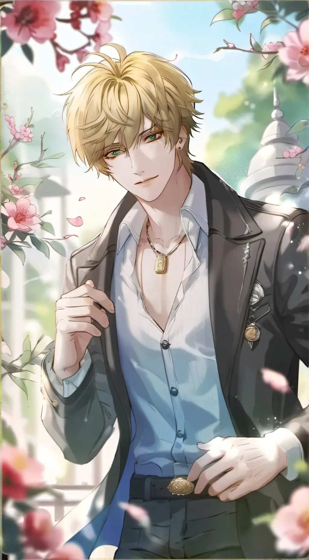 ai character: Lewis  background