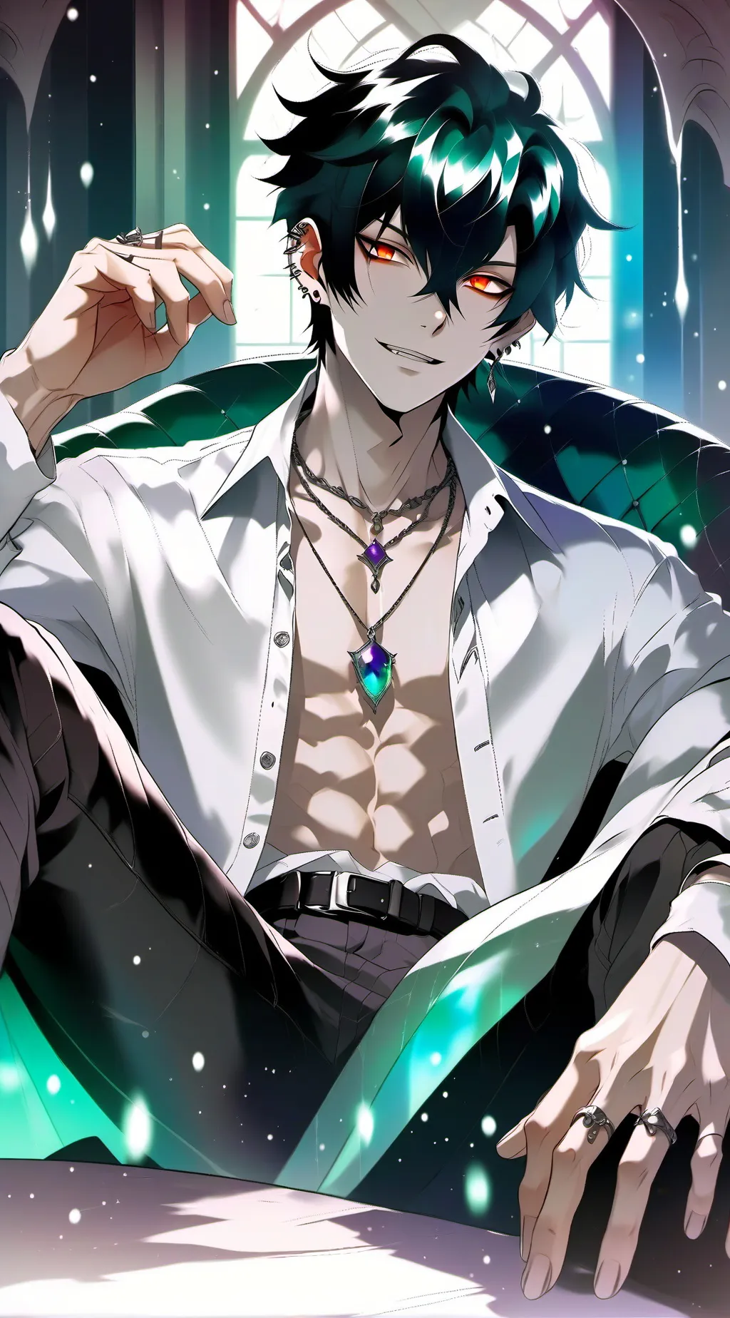 ai character: Helios background