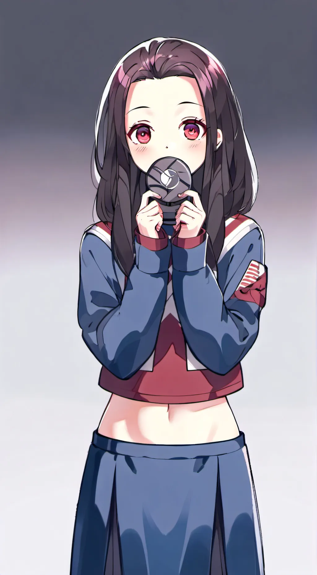 ai character: Nezuko background