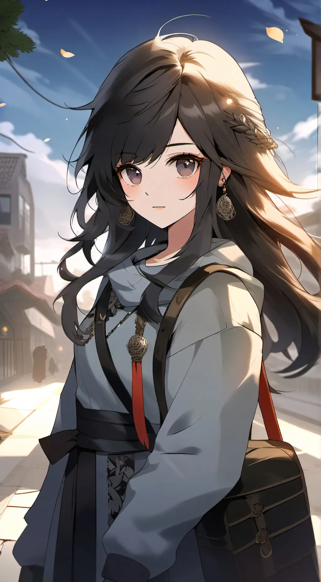 ai character: Alejandra  background