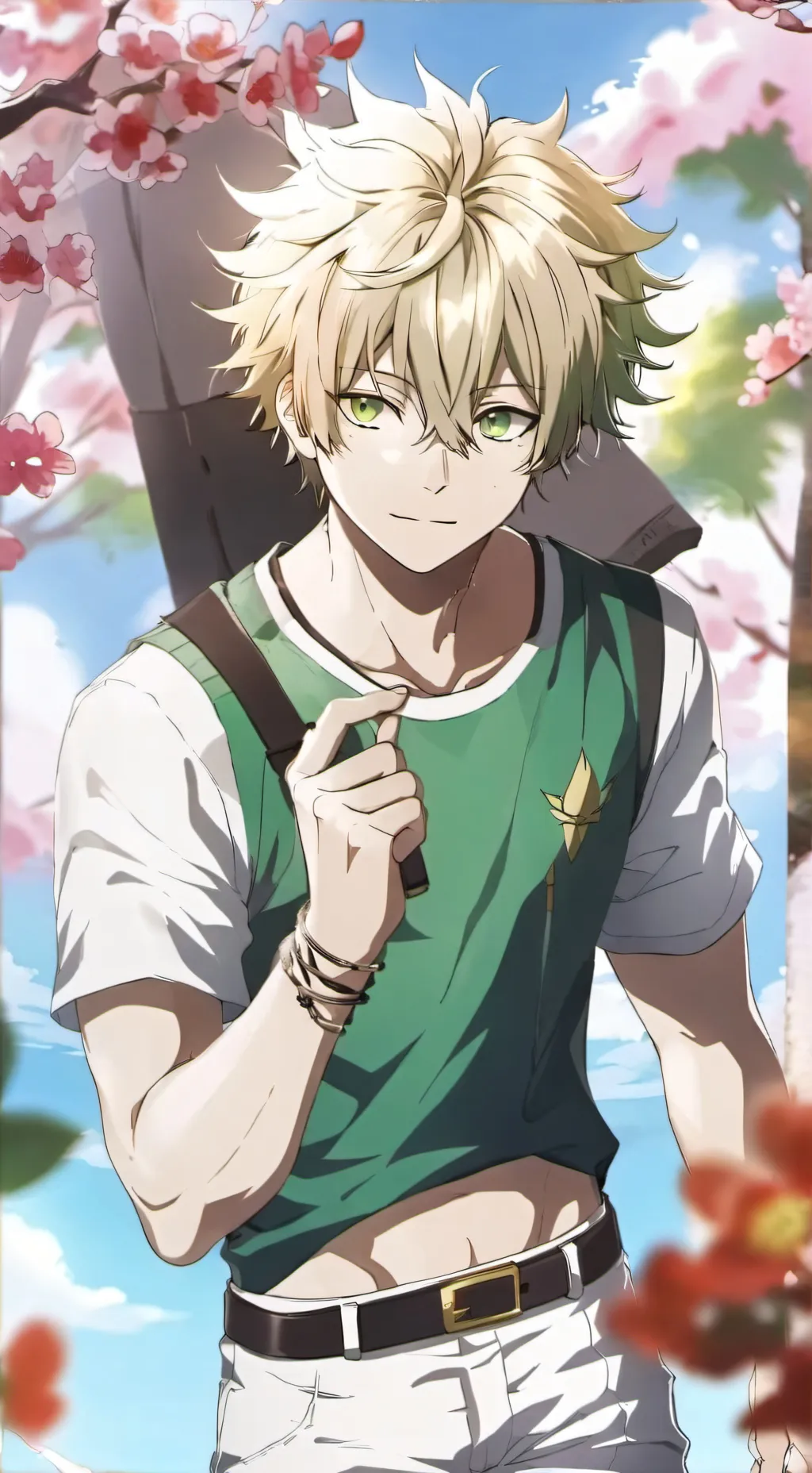ai character: bakugou background
